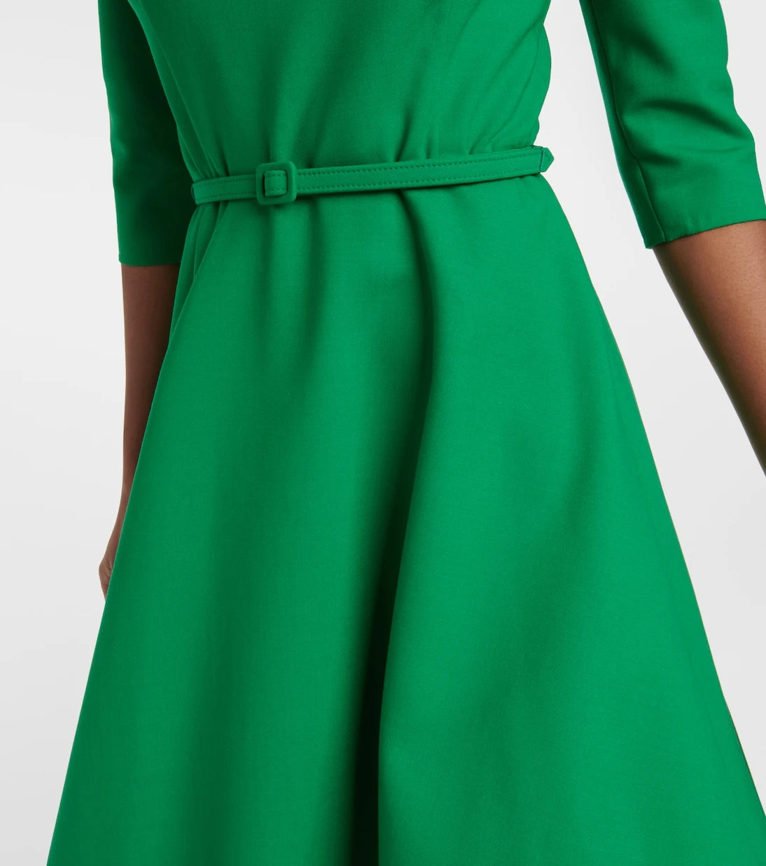 Oscar de la Renta - Wool-blend midi dress