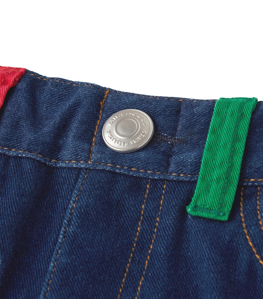 Cotton Embroidered Jeans (2-5 Years)