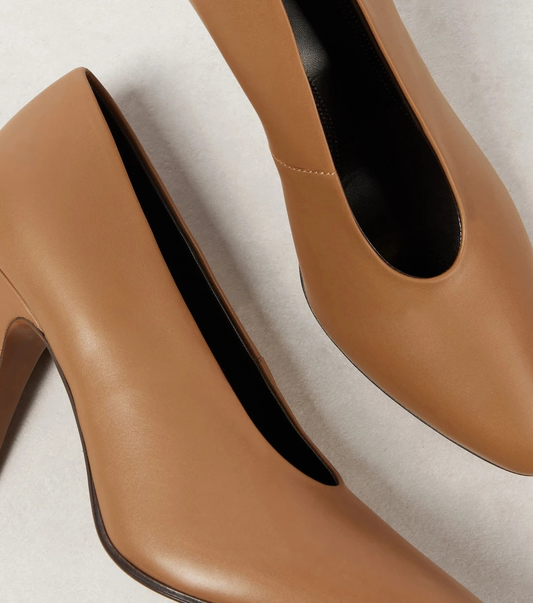 The Row - Prudens leather pumps