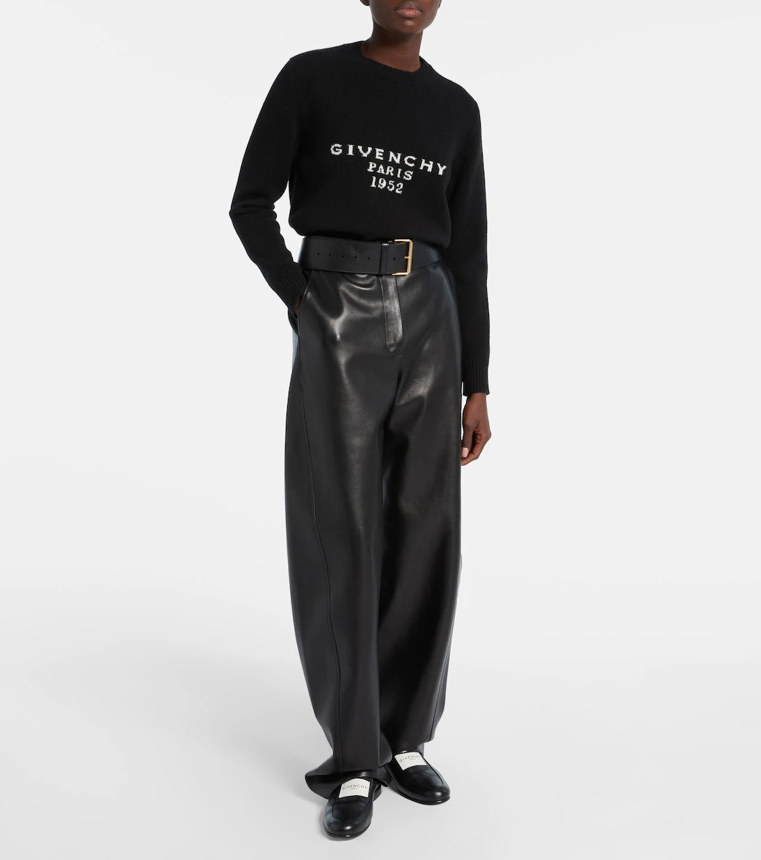 Givenchy - Logo wool and cashmere sweater
