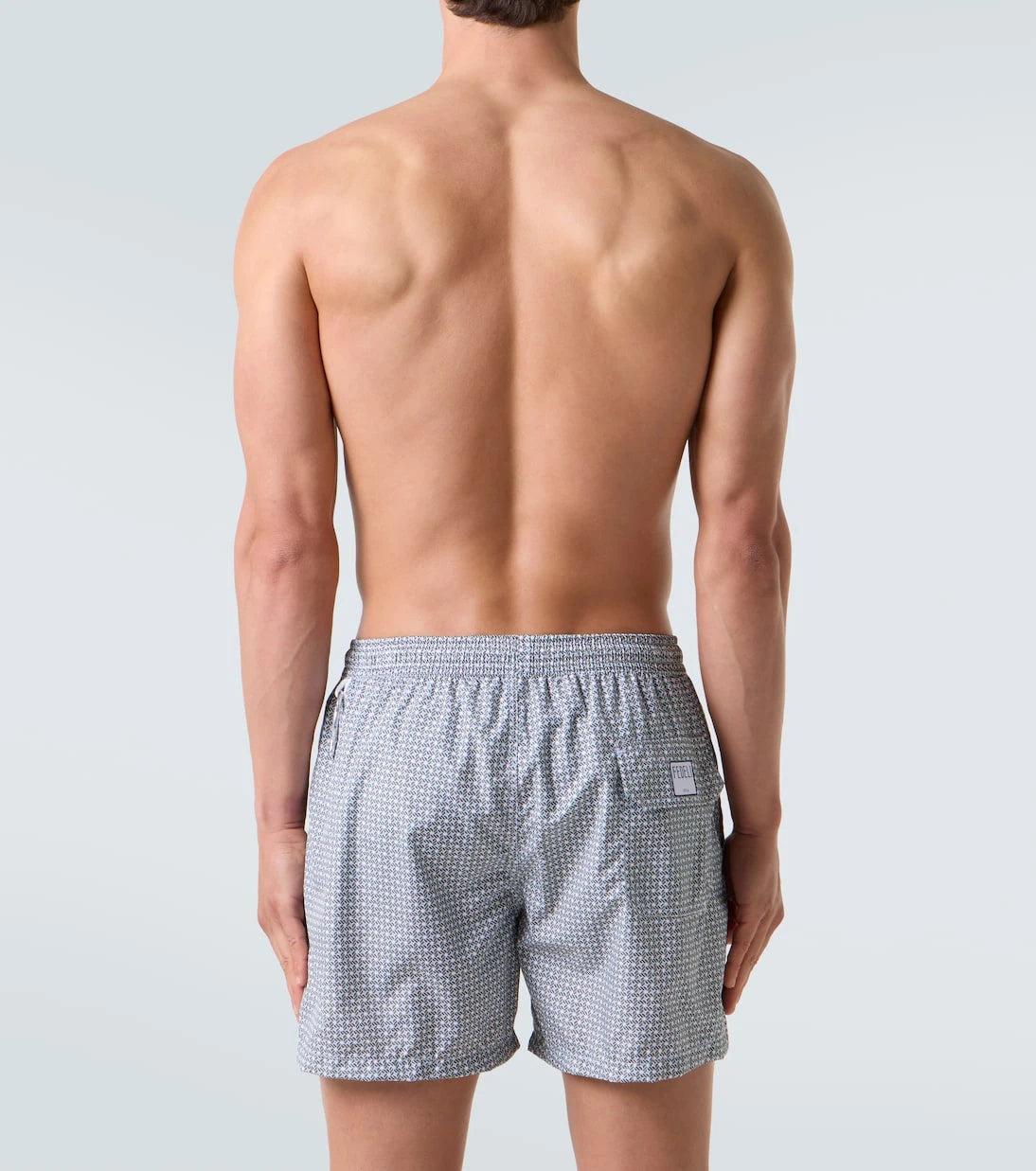 Fedeli - Madeira printed swim trunks