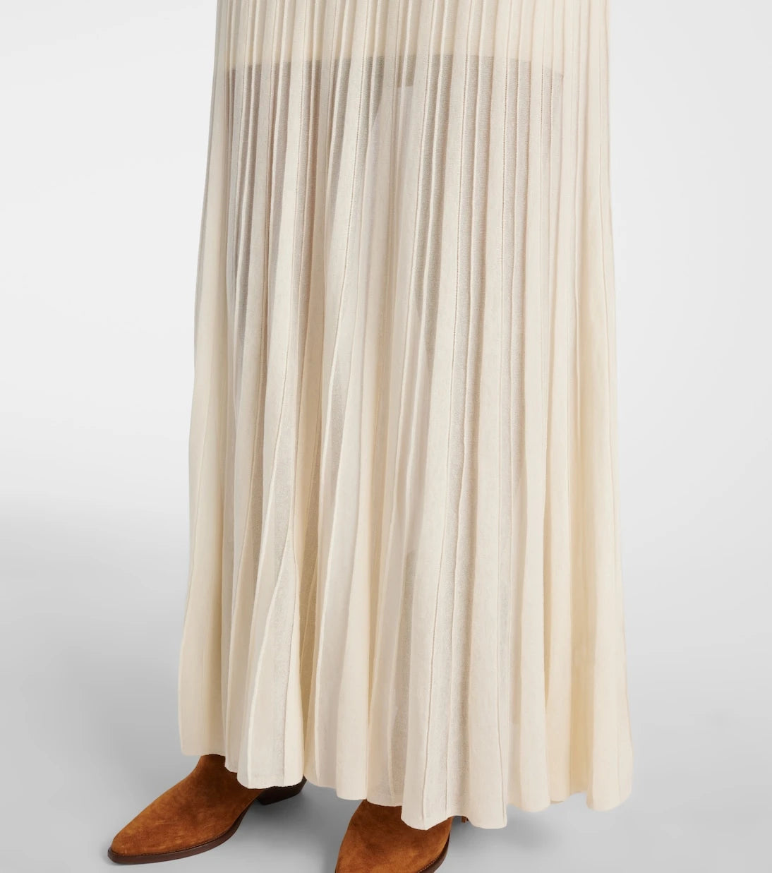 Isabel Marant - Gisole pointelle turtleneck maxi dress