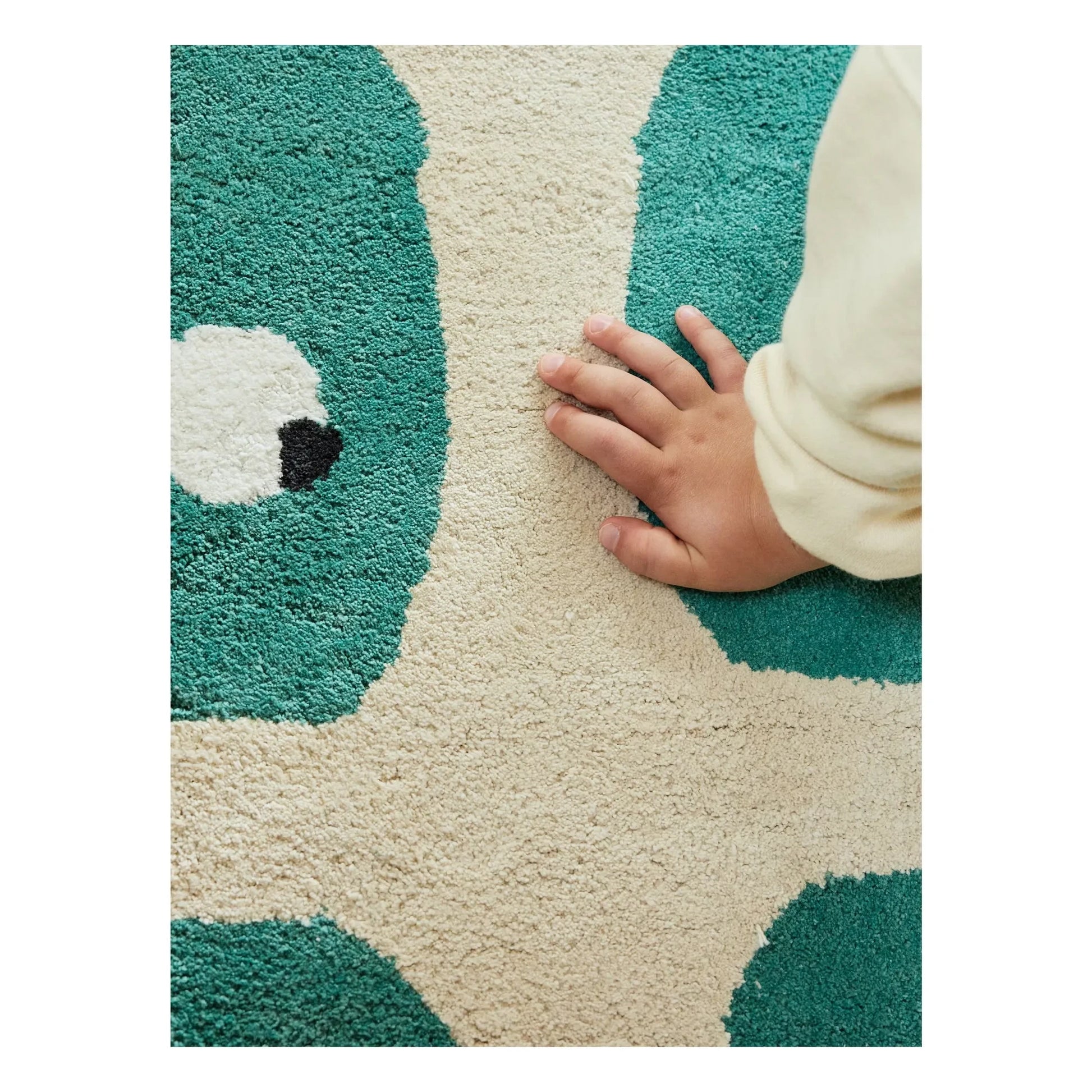 Bleuu-studio - Bidules carpet | Blue Green