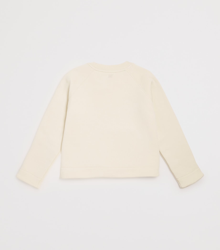 Cotton Ami De Coeur Sweatshirt (4-12 Years)