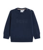 BOSS Kidswear Cotton Logo Knitted Sweater (3 Months - 3 Years)