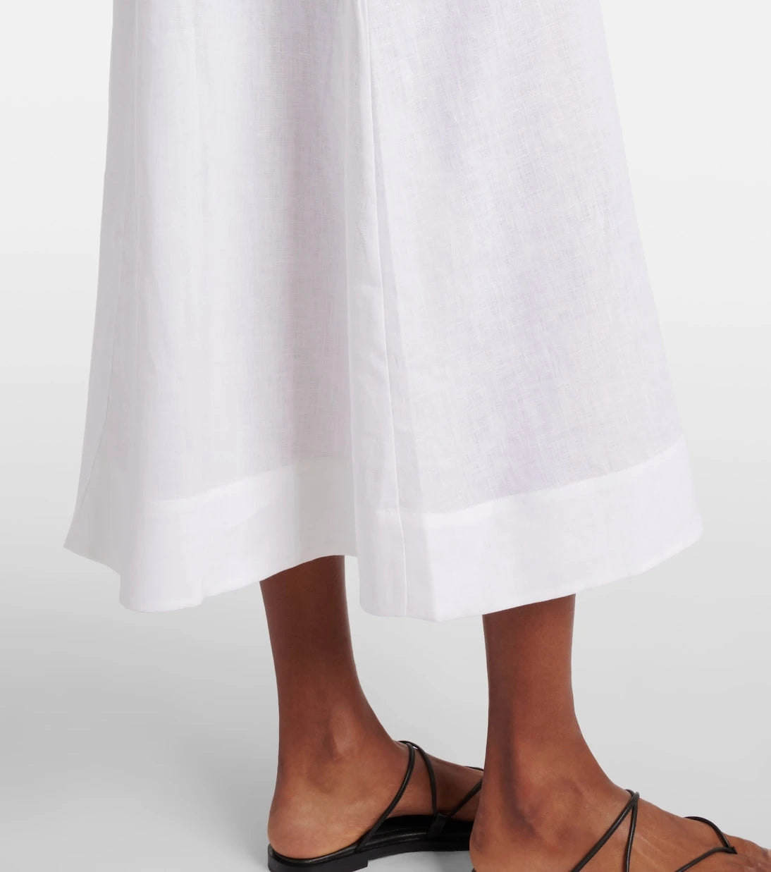 Asceno - Nisha linen midi dress