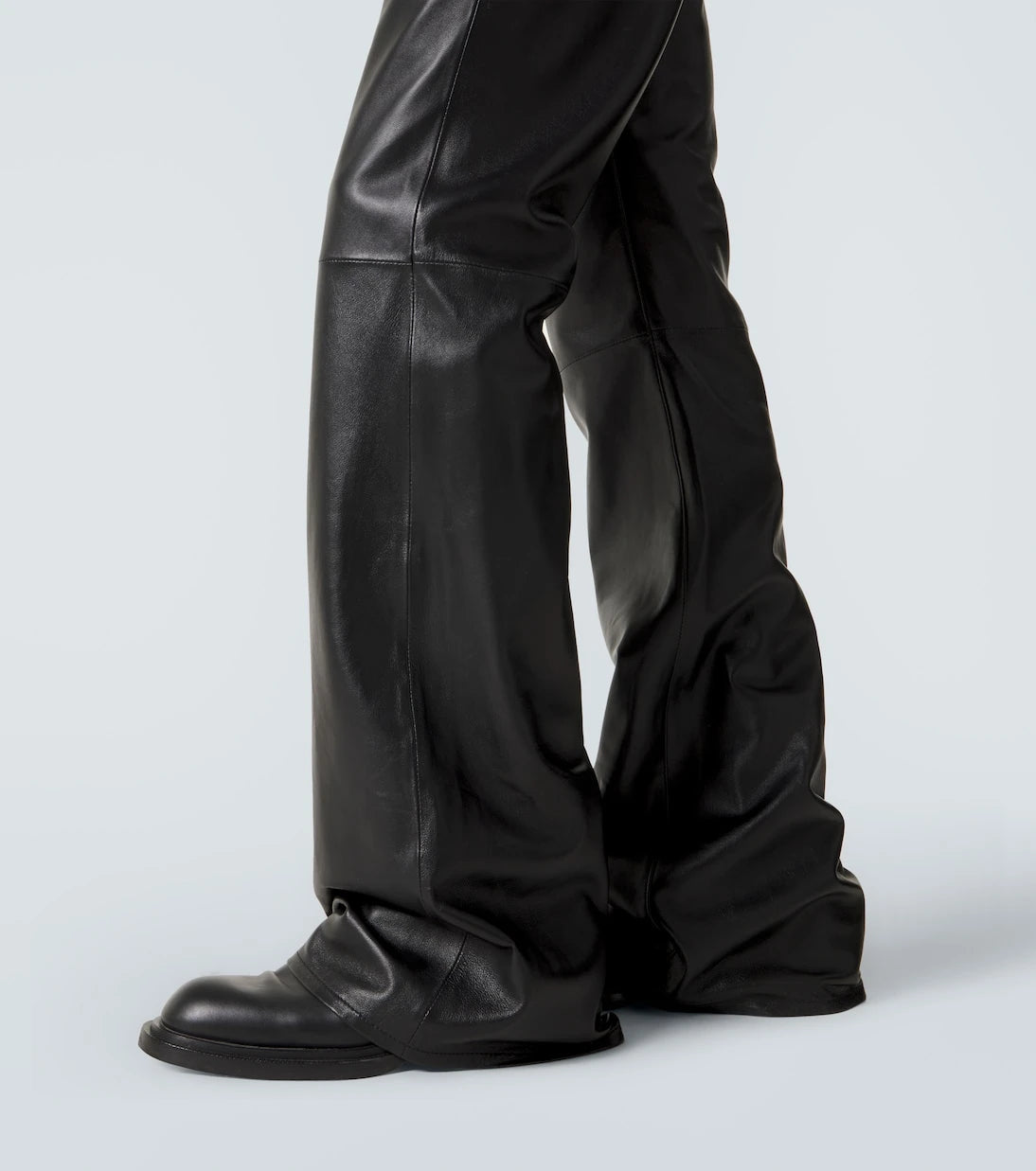 Acne Studios - Leather flared pants