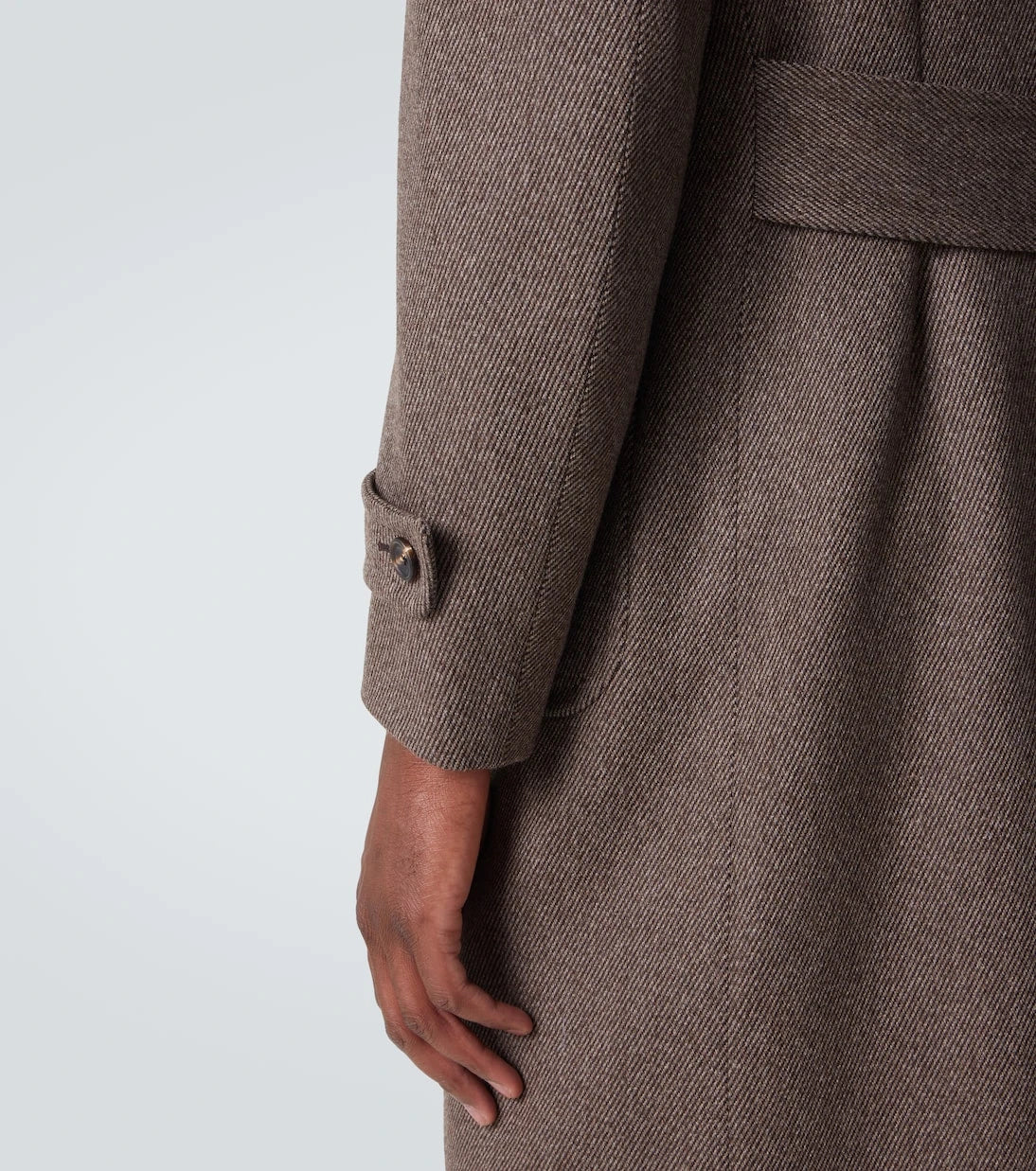 Thom Sweeney - Double-breasted wool overcoat