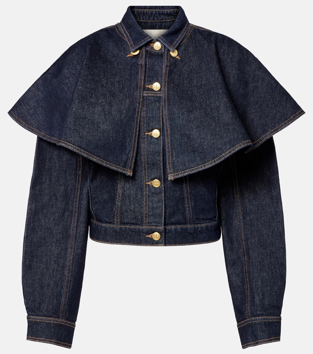Ulla Johnson - Agata caped denim jacket