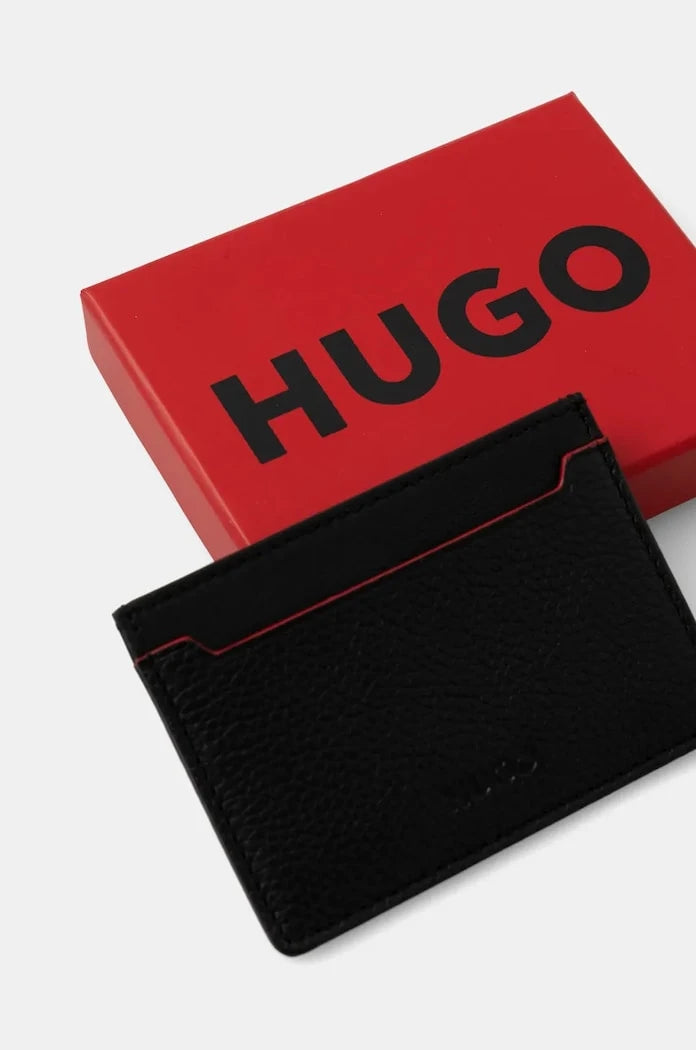 Кожен калъф за карти HUGO