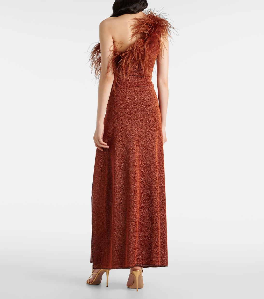 Oséree - Lumière Plumage maxi dress