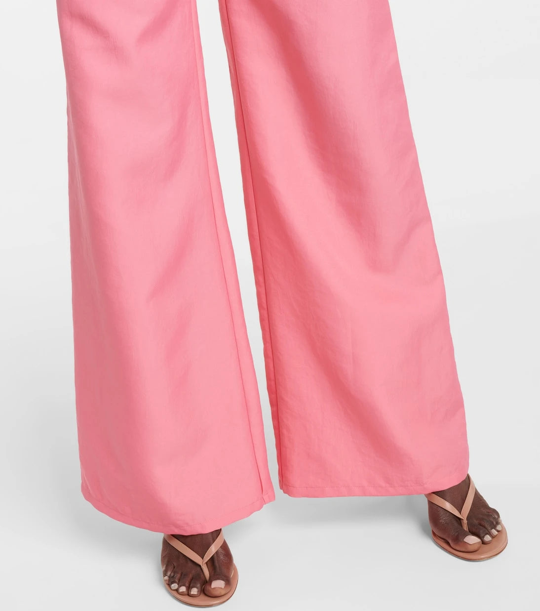Rodarte - High-rise wide-leg twill pants