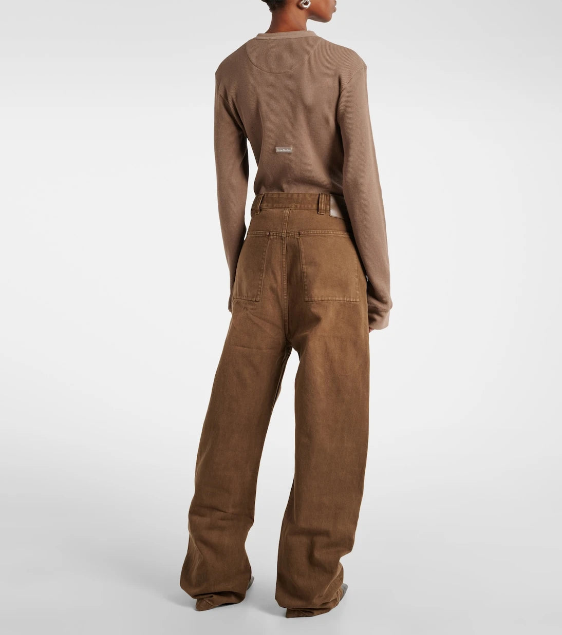 Entire Studios - Gem mid-rise wide-leg jeans