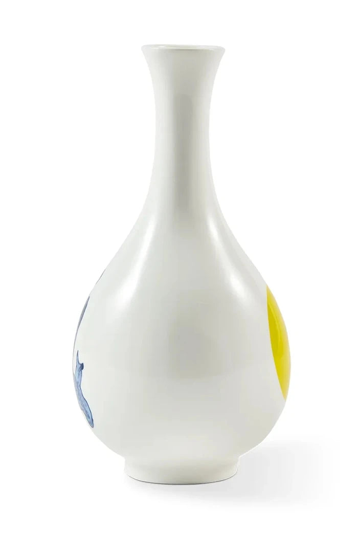 POLSPOTTEN small bird dekoratif vazo 8,7 x 17 cm