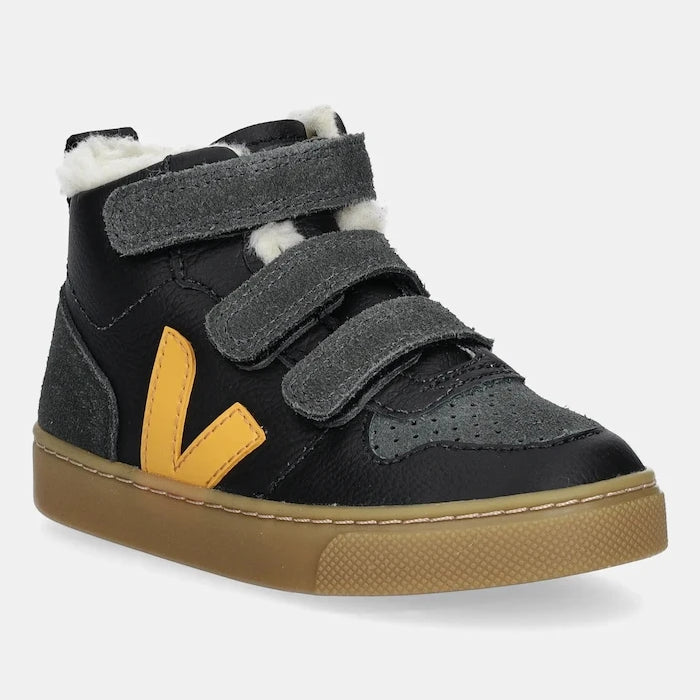 Детски кожени маратонки Veja Small V-10 Mid Winter