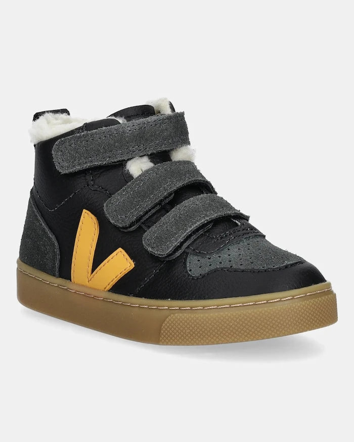 Детски кожени маратонки Veja Small V-10 Mid Winter