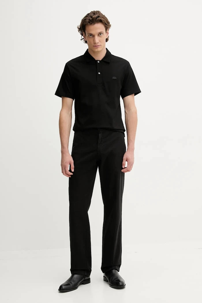 Lacoste тениска с яка мъжка от памук