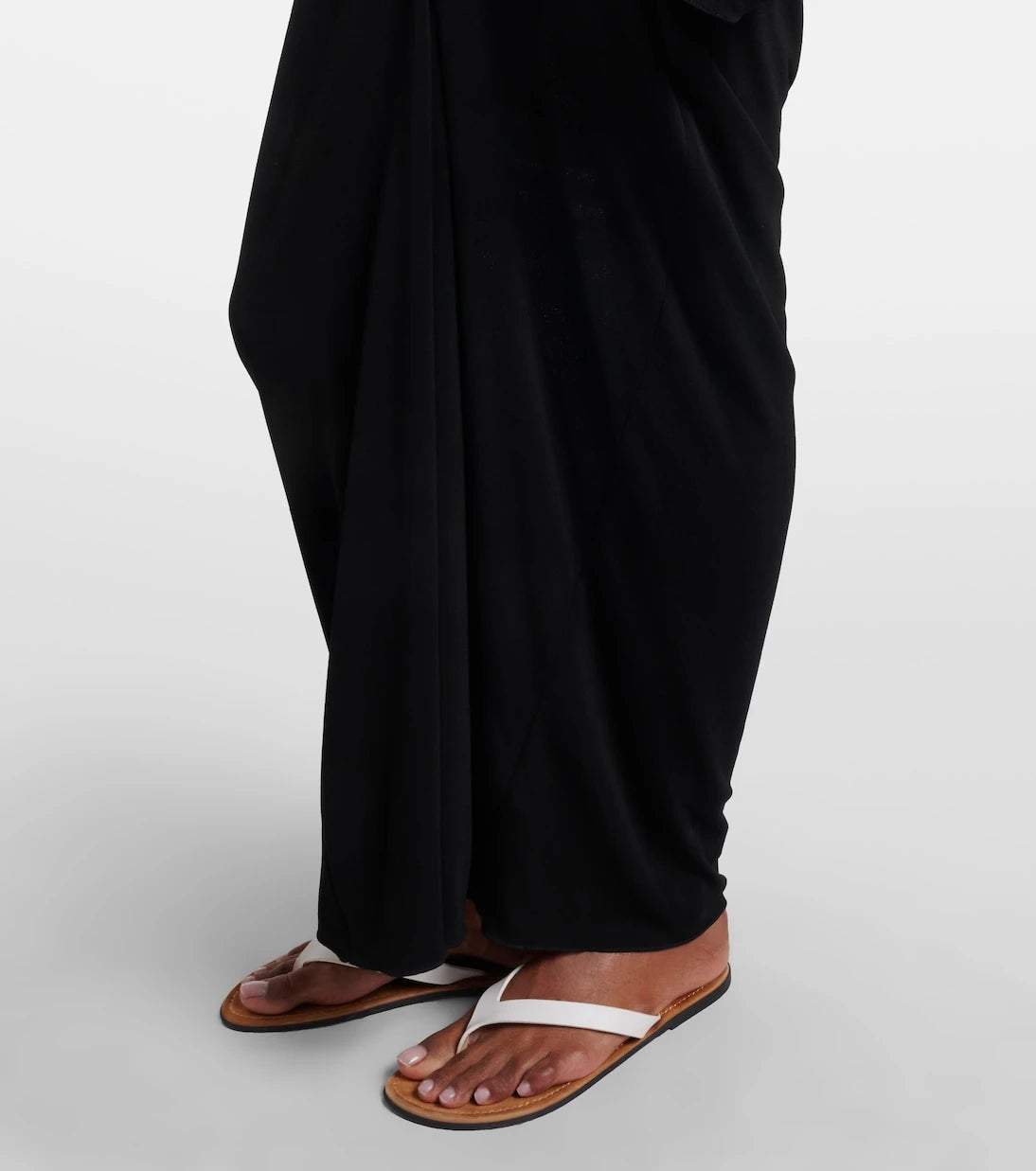 The Row - Cassin draped maxi dress
