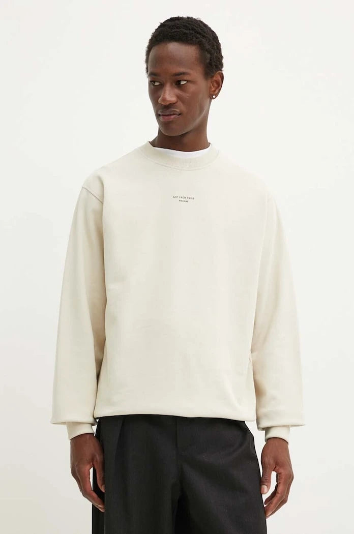 Pamuklu sweatshirt Drôle de Monsieur