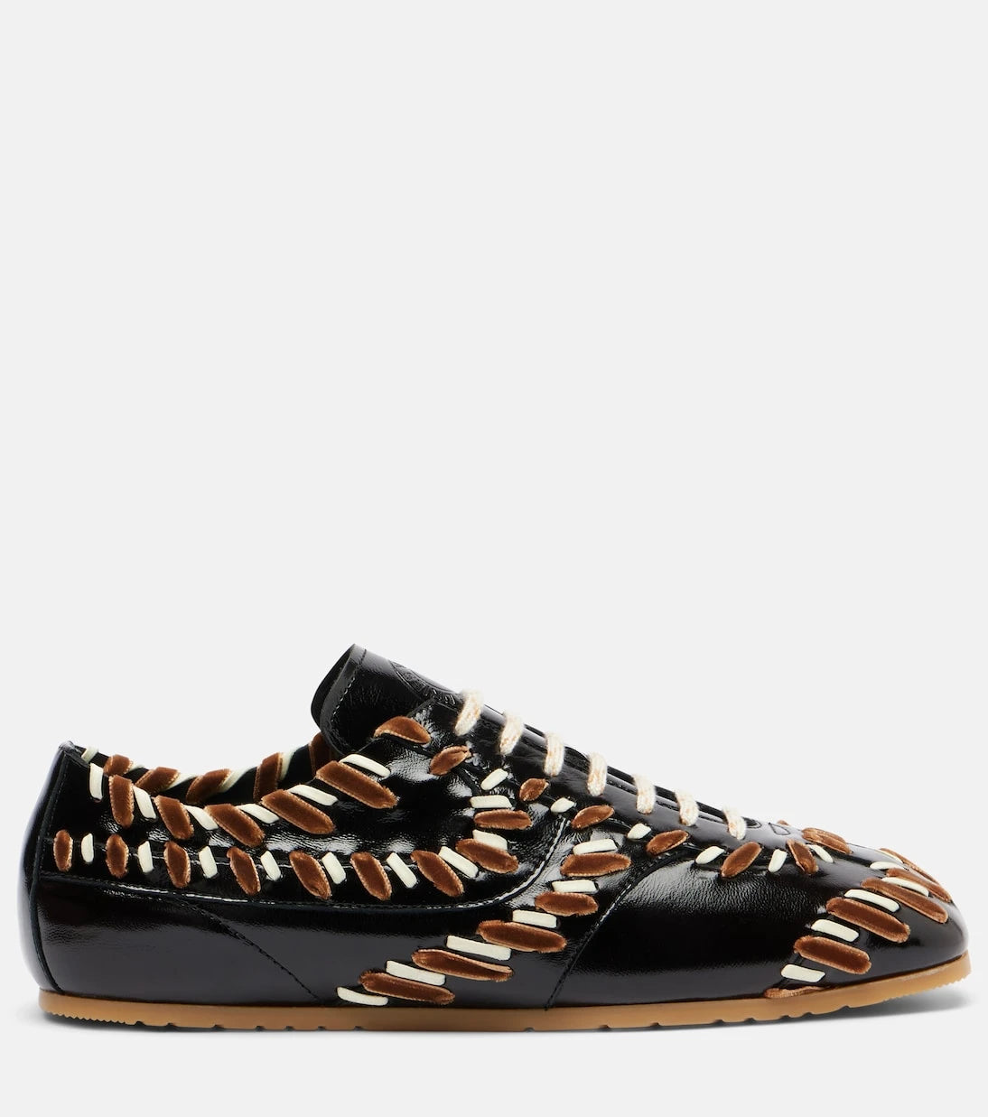 Dries Van Noten - Leather sneakers