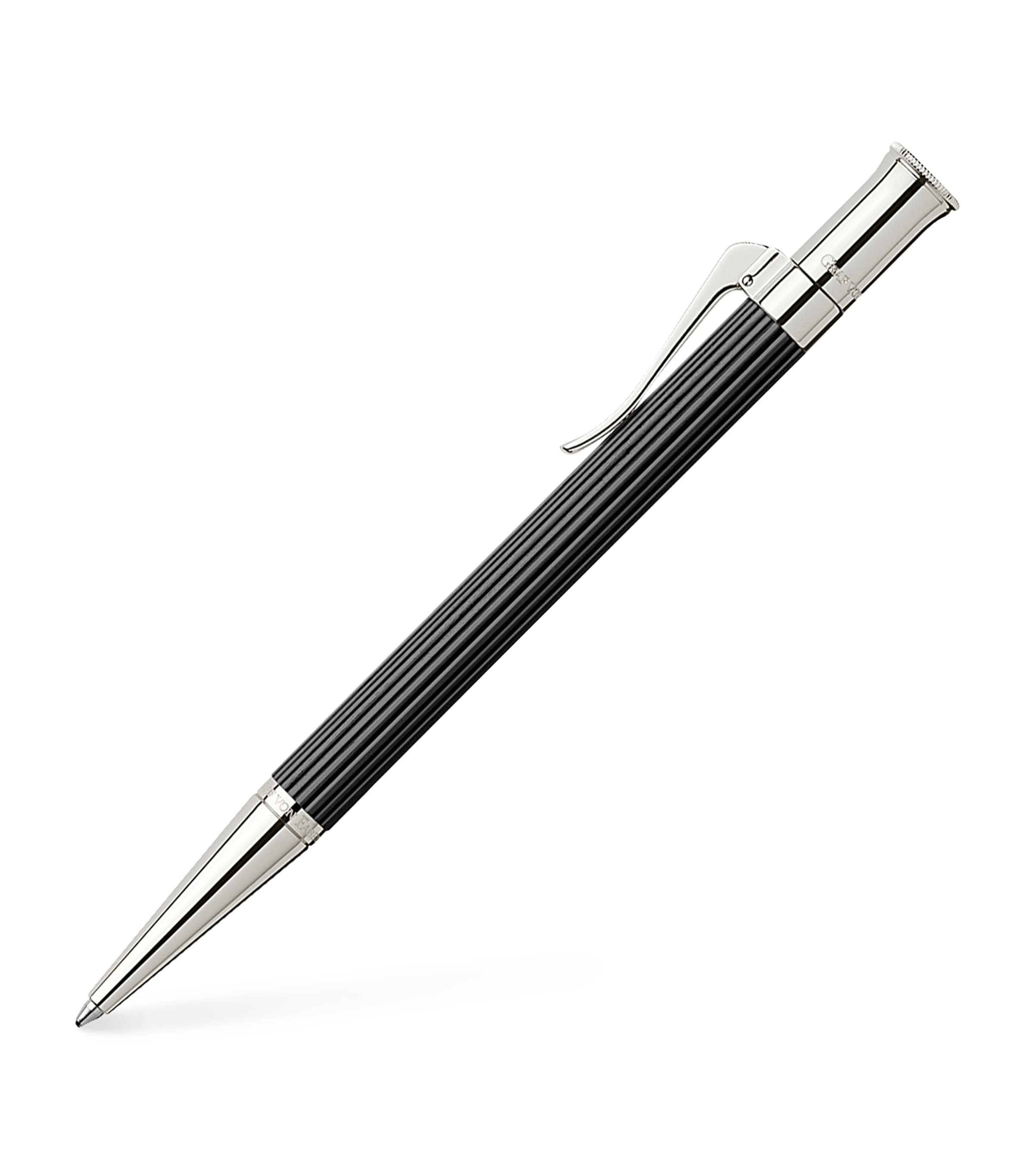 Graf von Faber-Castell Wood and Platinum-Plated Classic Propelling Ballpoint Pen