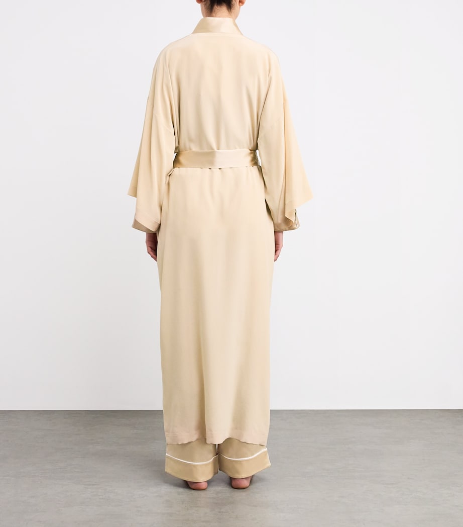 Silk Queenie Long Robe