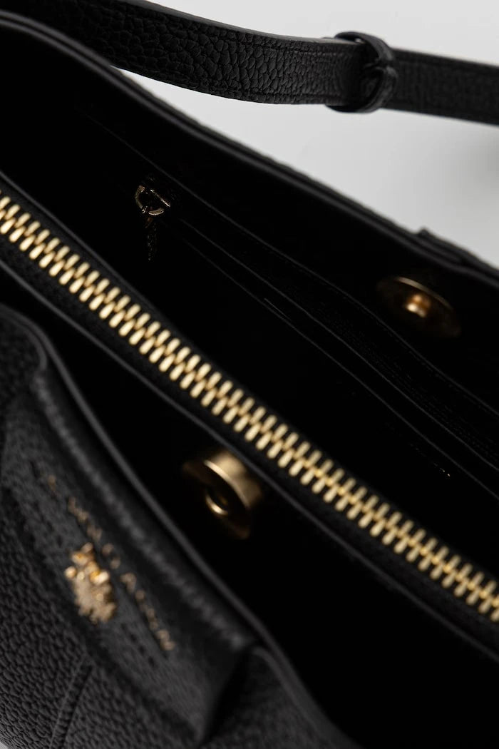 U.S. Polo Assn. ROYAL STEWART suni deri kadın crossbody çanta