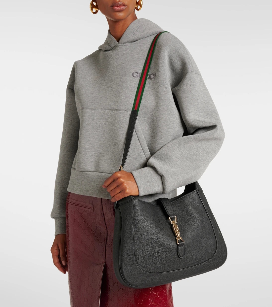 Gucci - Gucci Jackie Medium leather shoulder bag