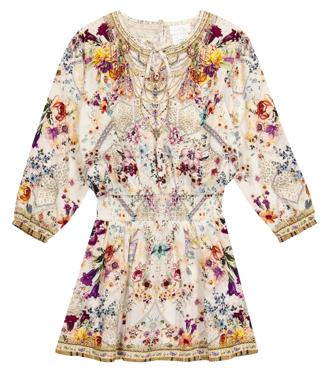Camilla Kids - Embellished floral dress