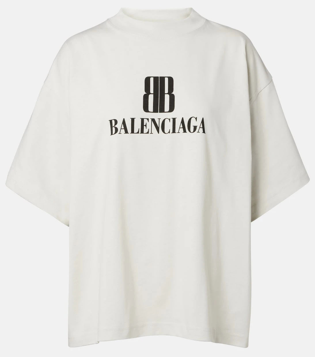 Balenciaga - Logo cotton jersey T-shirt