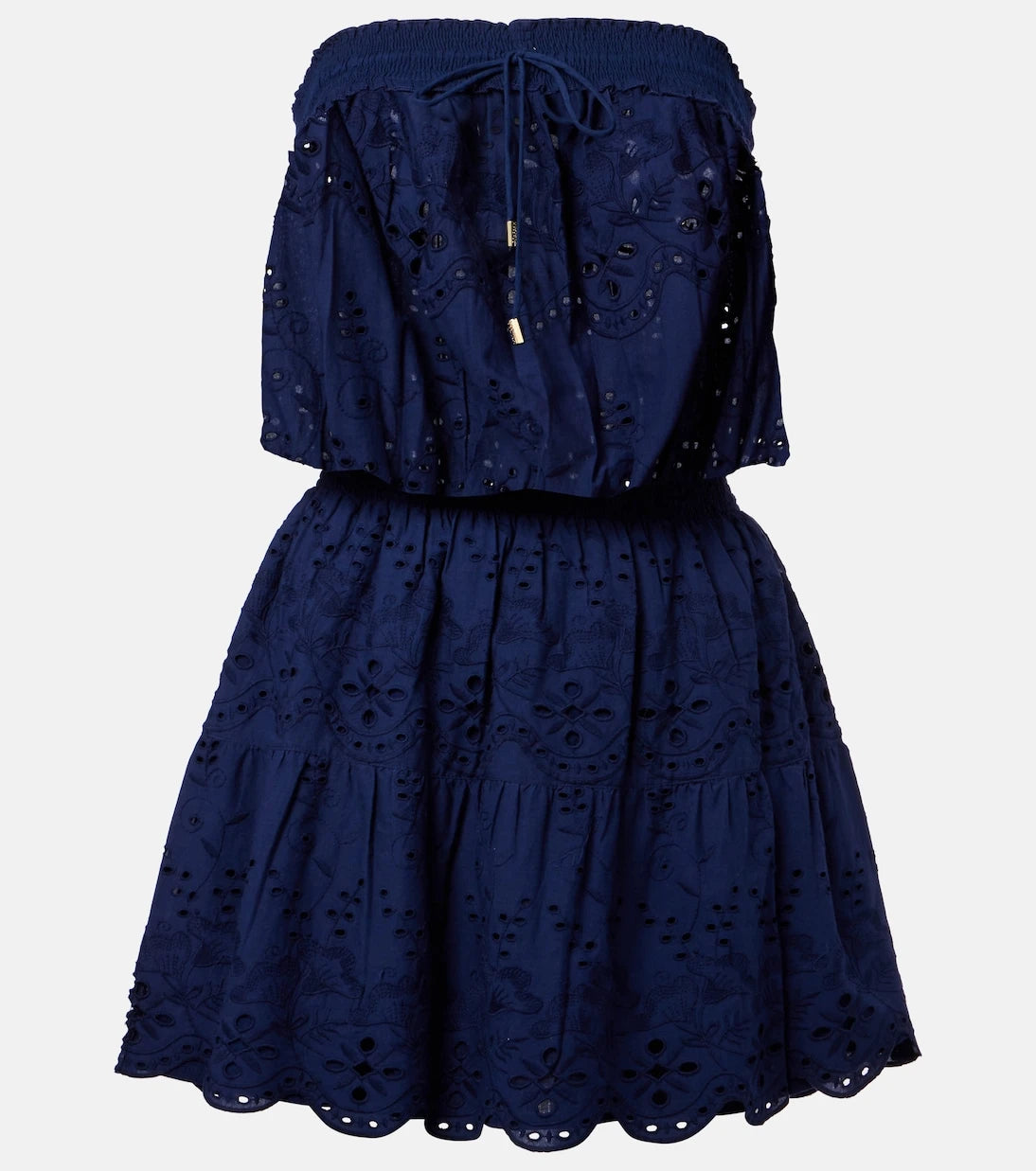 Melissa Odabash - Colette cotton broderie anglaise minidress