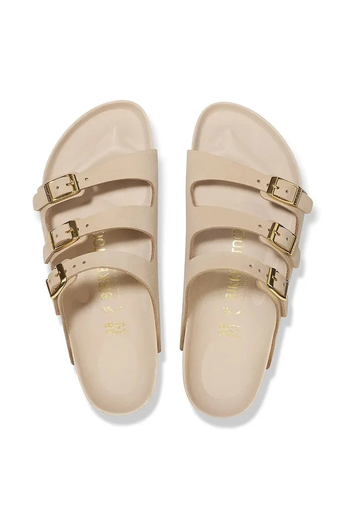Чехли от набук Birkenstock Florida HEX
