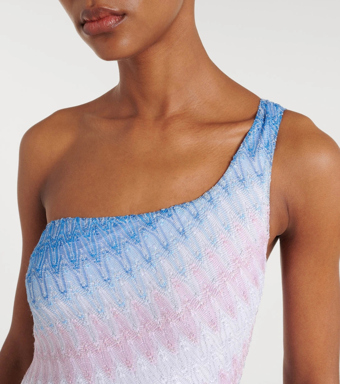 Missoni - Zigzag ombré lamé swimsuit