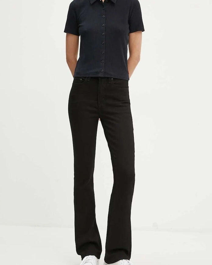 Levi's дънки bootcut дамски 725 HIGH RISE BOOTCUT