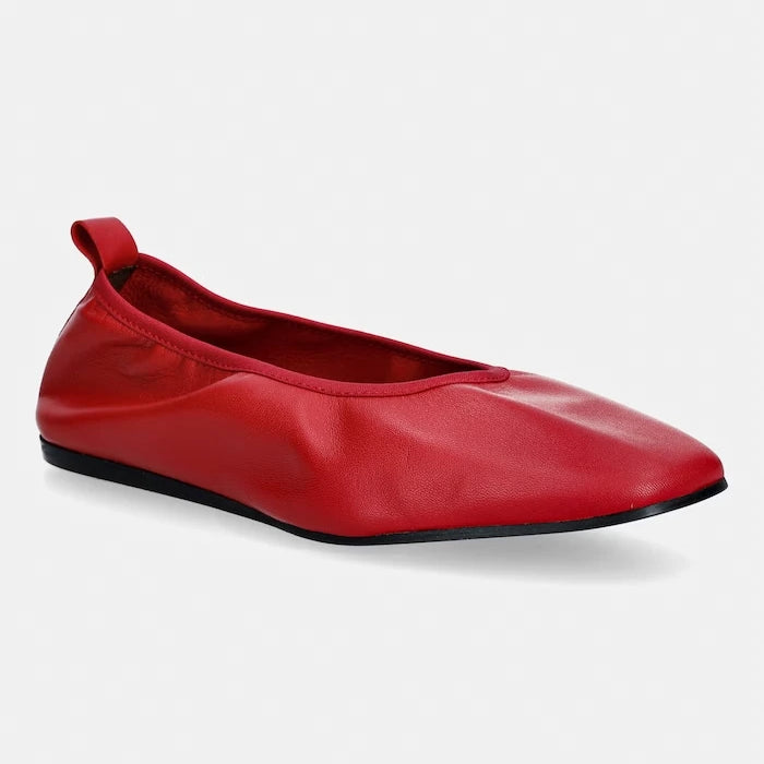 Billi Bi балеринки от кожа Red nappa