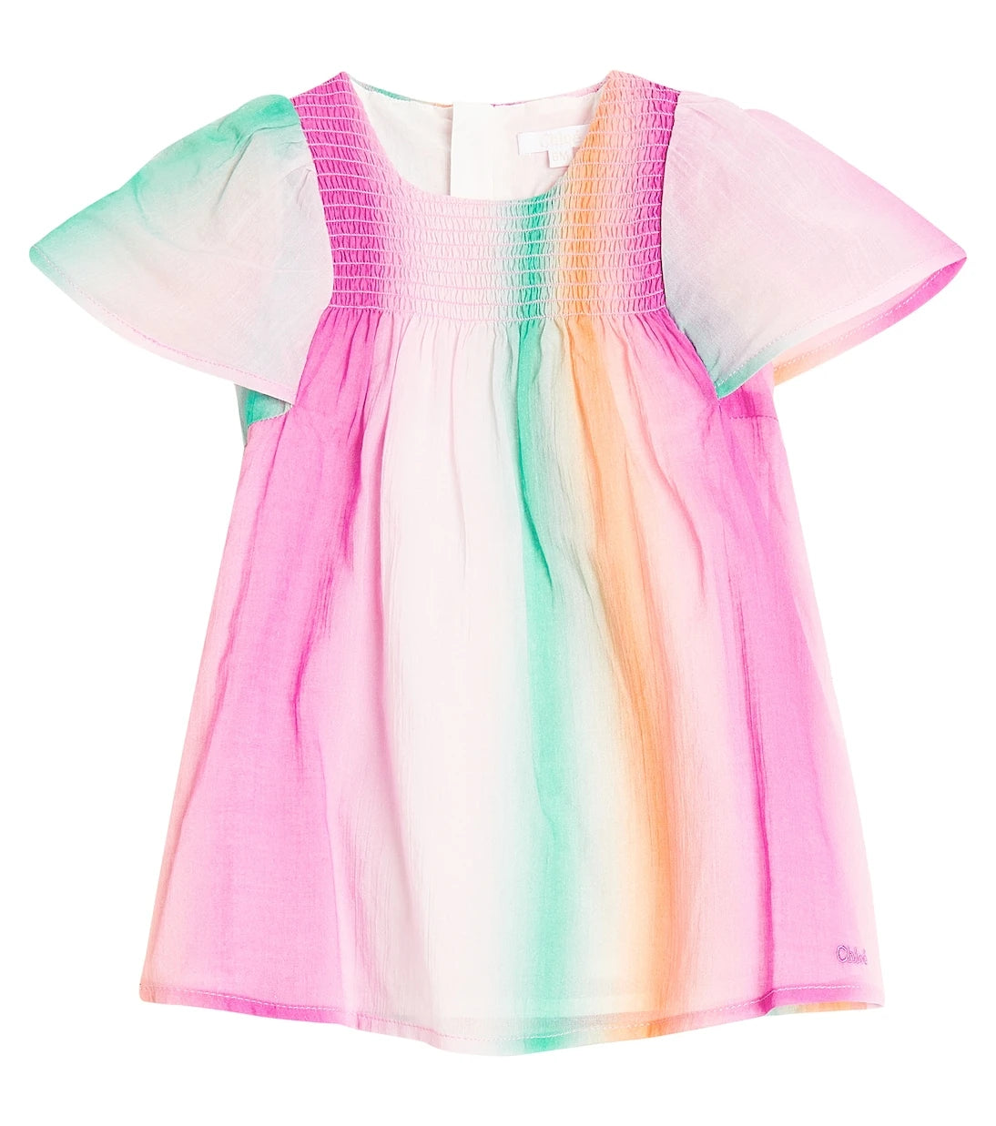 Chloé Kids - فستان أطفال قطني