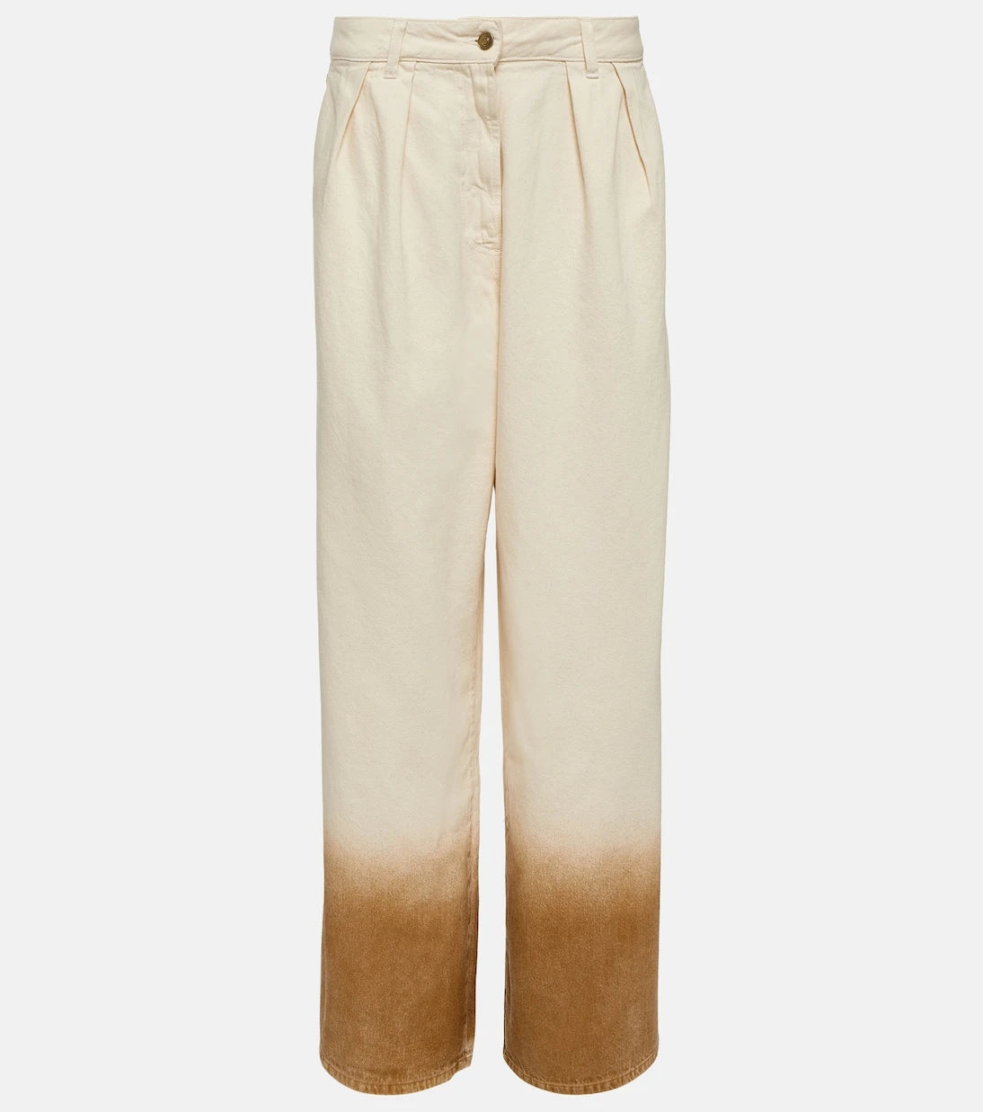 Alanui - High-rise wide-leg jeans