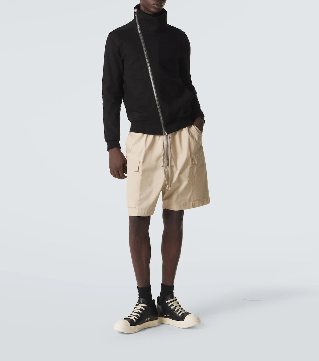 Rick Owens - Leather sneakers