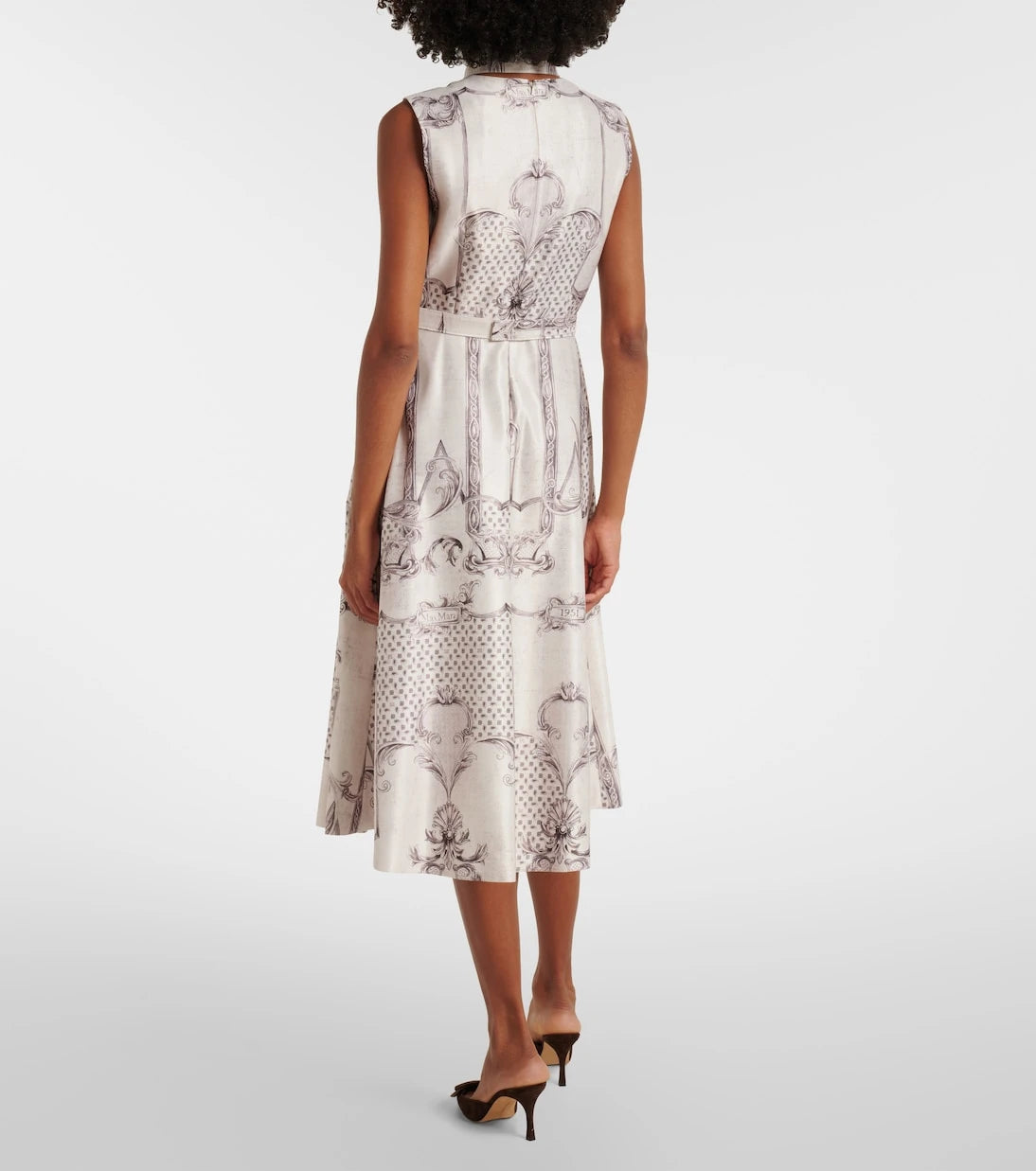 Max Mara - Ambuto printed midi dress