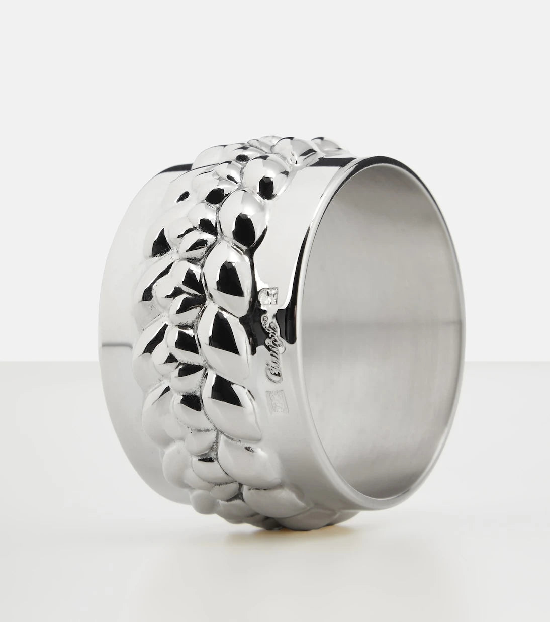 Christofle - Babylone silver-plated napkin ring