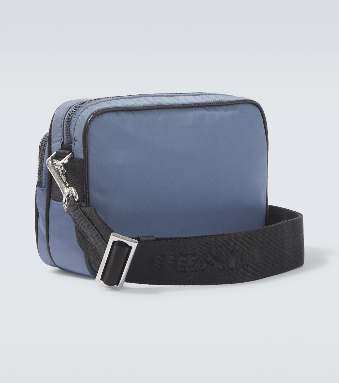 Prada - Re-Nylon leather-trimmed shoulder bag