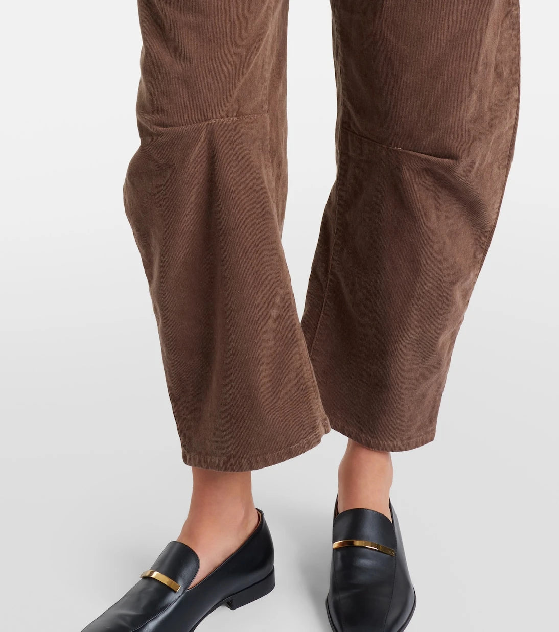 Nili Lotan - Shon corduroy barrel-leg pants