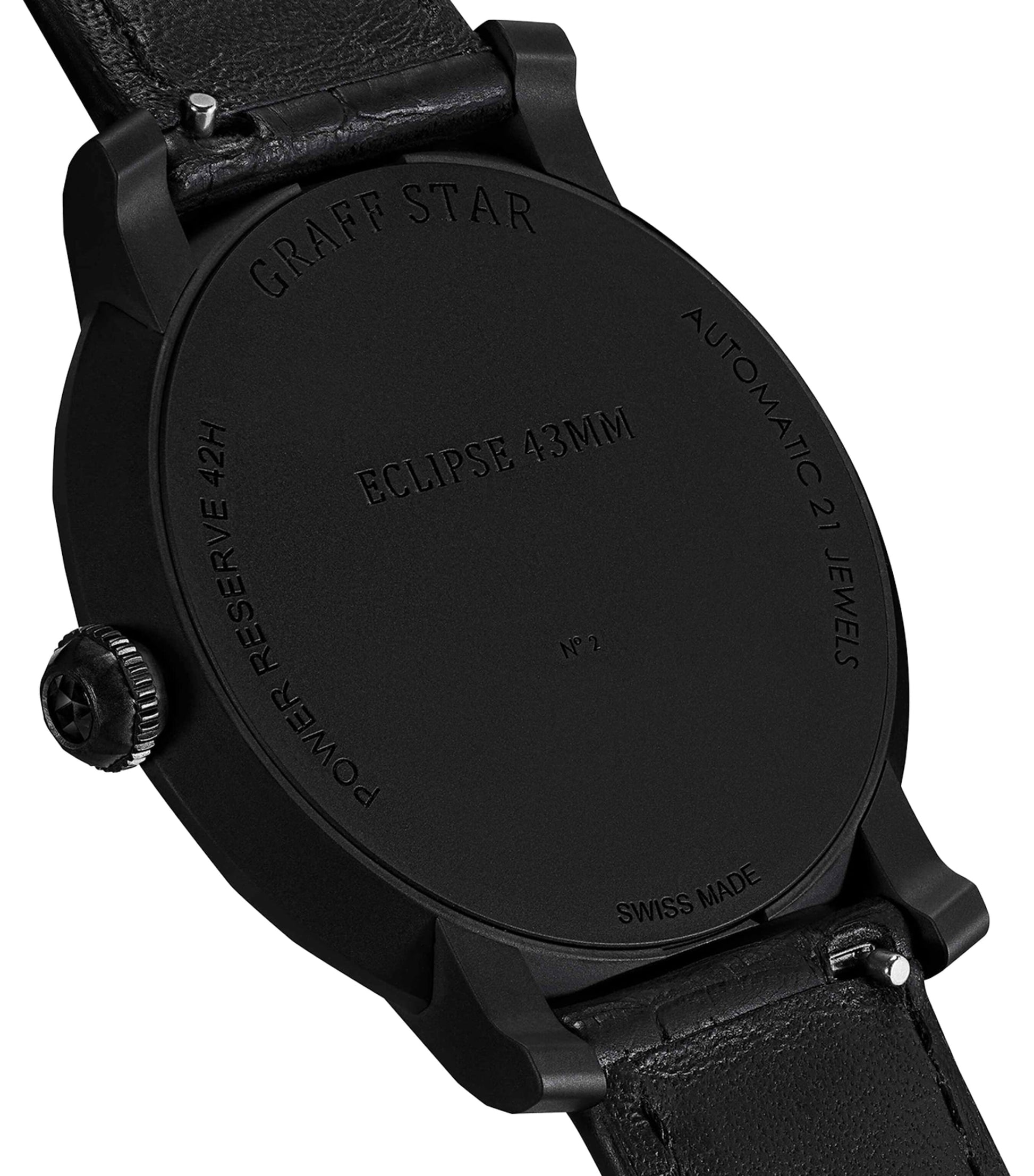 Titanium DLC Eclipse Watch 43mm