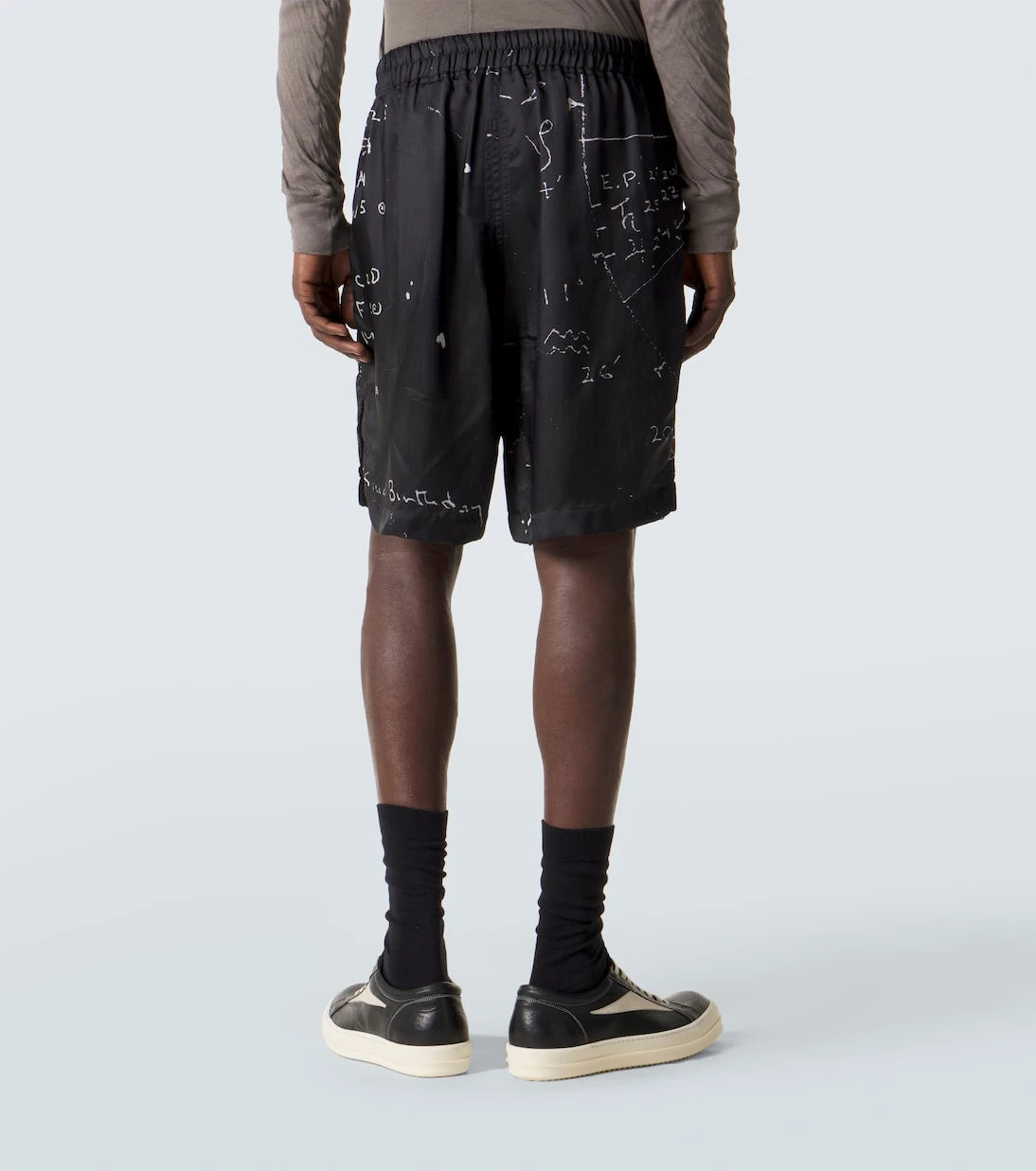 Rick Owens - Printed shorts