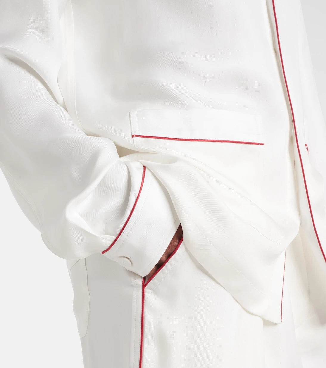 Tom Ford - Silk twill pajama shirt