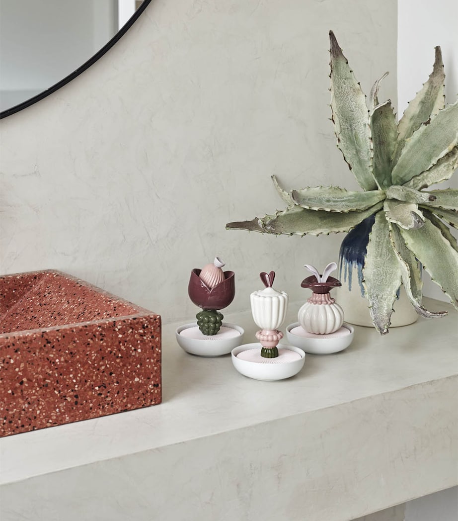 Lladro Porcelain Imaginary Flower III Diffuser