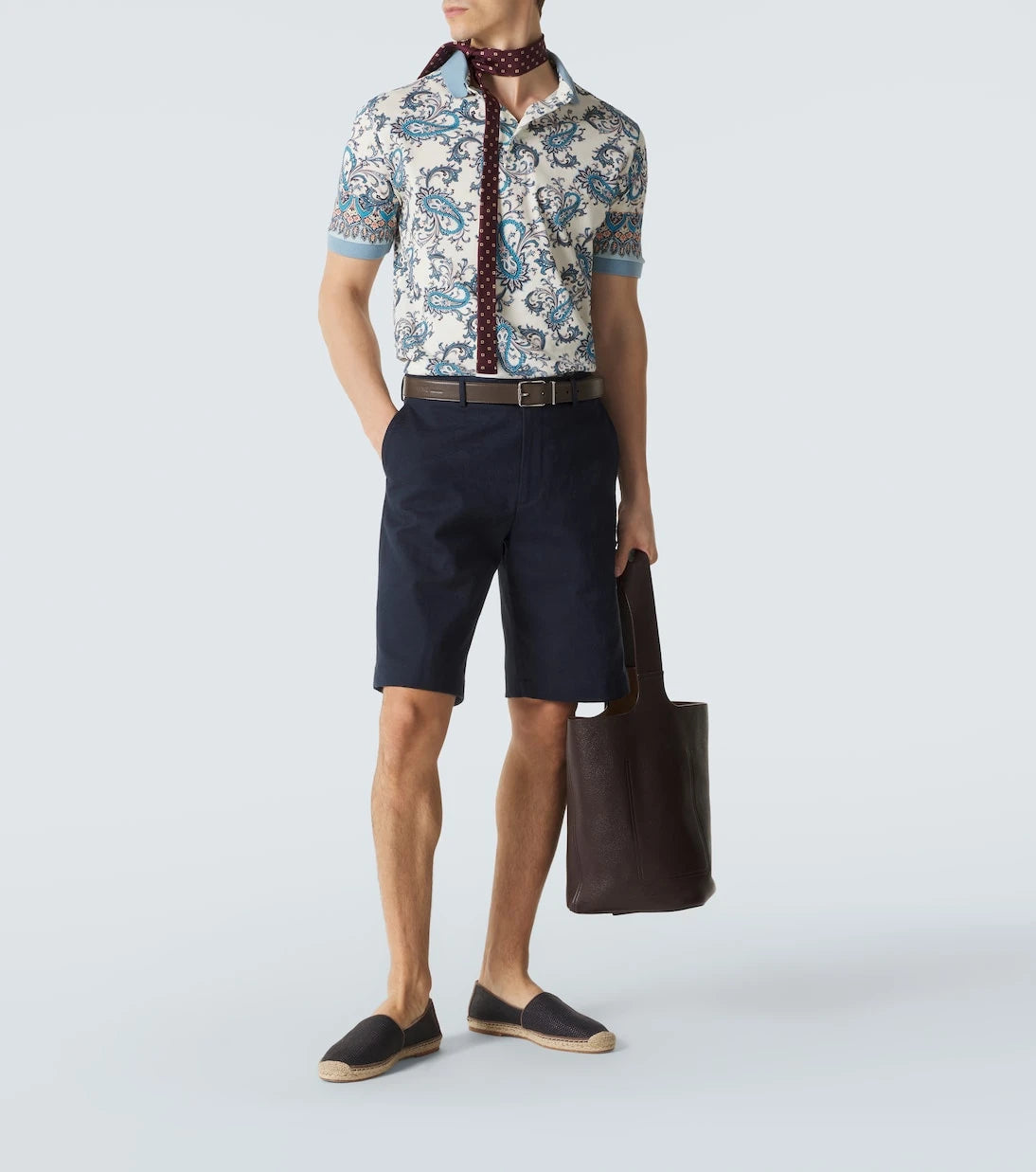 Etro - Cotton-blend Bermuda shorts