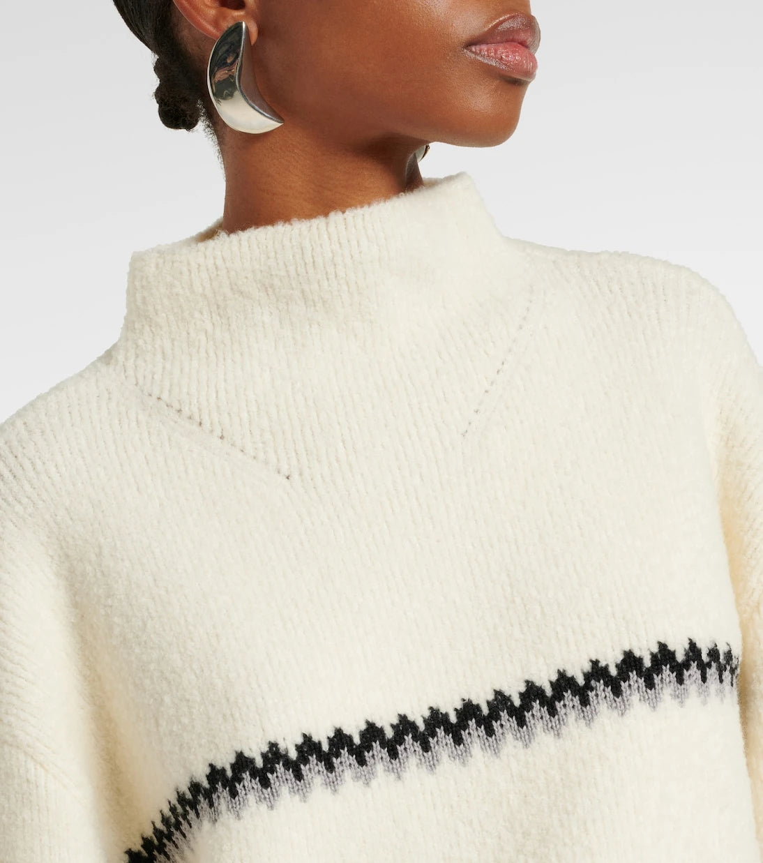 Proenza Schouler - White Label Anne Fair Isle wool-blend sweater