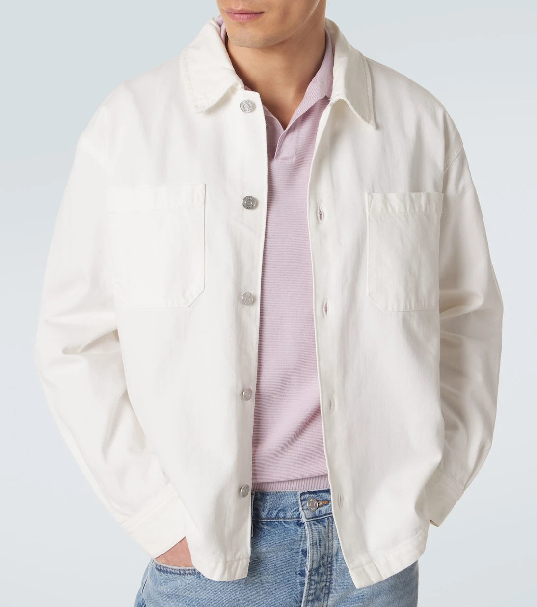 Frame - Cotton-blend overshirt