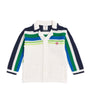 Casablanca Kids Cotton Crochet Stripe Shirt (3-14 Years)
